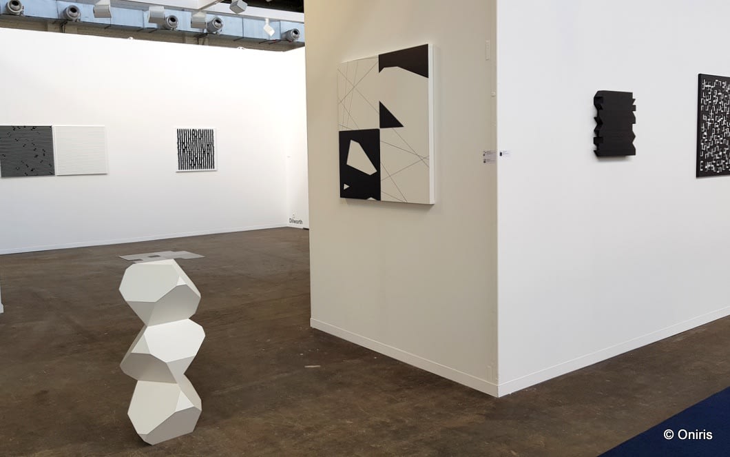 Vera Molnar, Norman Dilworth et François Morellet @ Art Brussels 2016 - Tour & Taxis