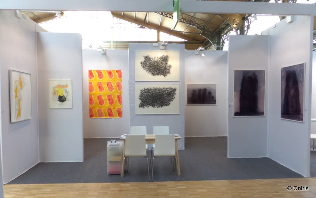 Philippe Cognée + Christian Bonnefoi + Claude Viallat / Drawing Now Art Fair / Oniris 2017