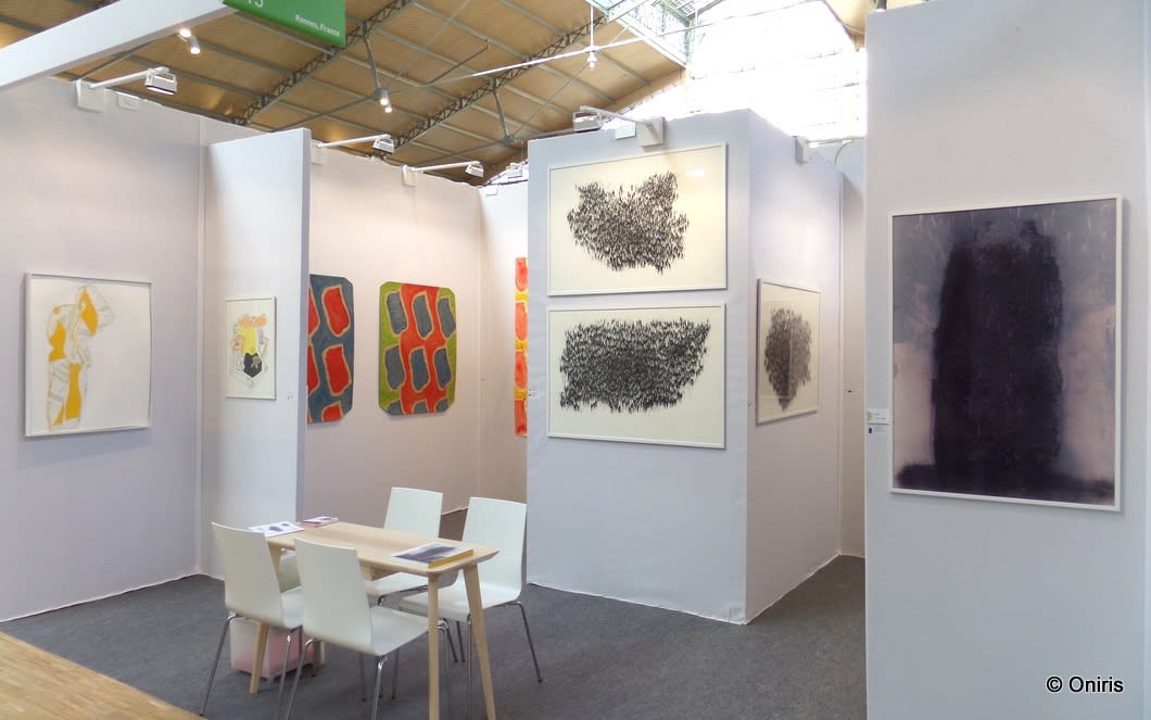Philippe Cognée + Christian Bonnefoi + Claude Viallat / Drawing Now Art Fair / Oniris 2017