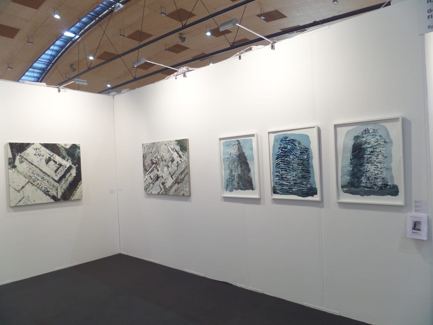 Philippe Cognée - section One Artist Show / Art Karlsruhe / Oniris 2017