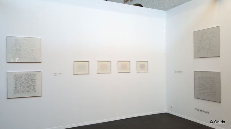 Vera Molnar @ Art Brussels / Oniris 2016