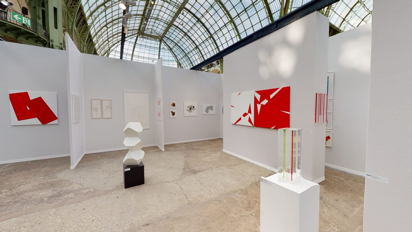 Marie-Thérèse Vacossin + Norman Dilworth + Vera Molnar @ Art Paris art fair 2020 - Grand-Palais