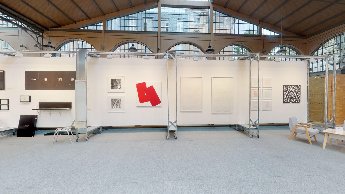 Vera Molnar - section Anthologie de l'Art Français @ Galeristes art fair 2019 - Paris