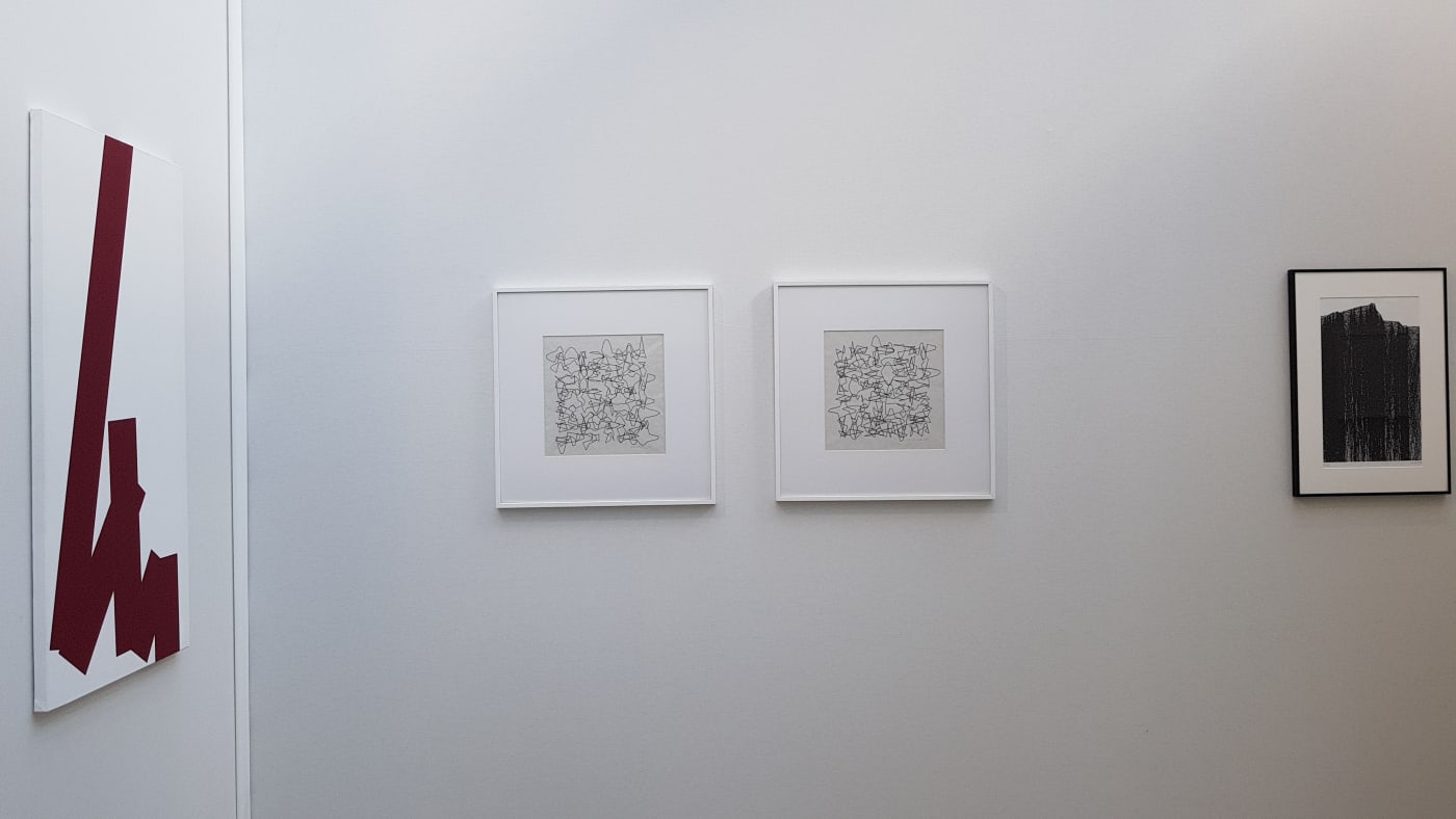 Vera Molnar / solo-show @ Art Paris art fair 2019 - Grand-Palais