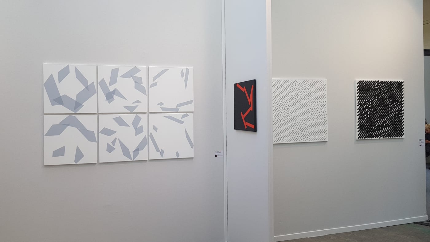 Vera Molnar / solo-show @ Art Paris art fair 2019 - Grand-Palais