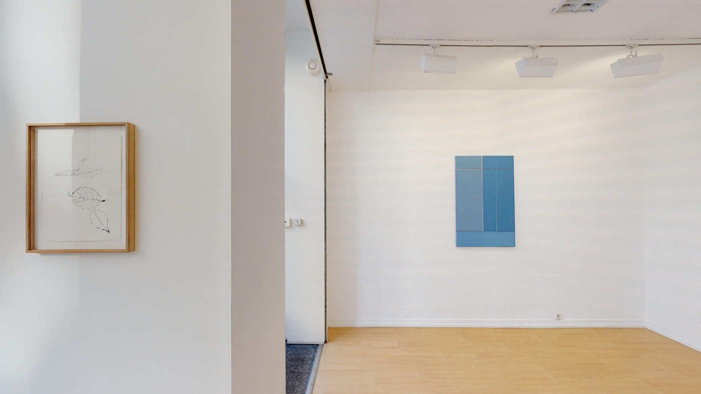 Geneviève Asse / Bleu, exposition personnelle / Oniris 2020