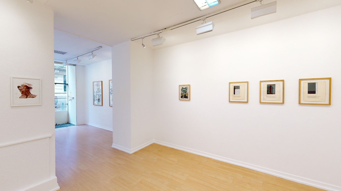 Philippe Cognée & Jean-Pierre Pincemin / Correspondances, exposition de peintures sur papier / Oniris 2020