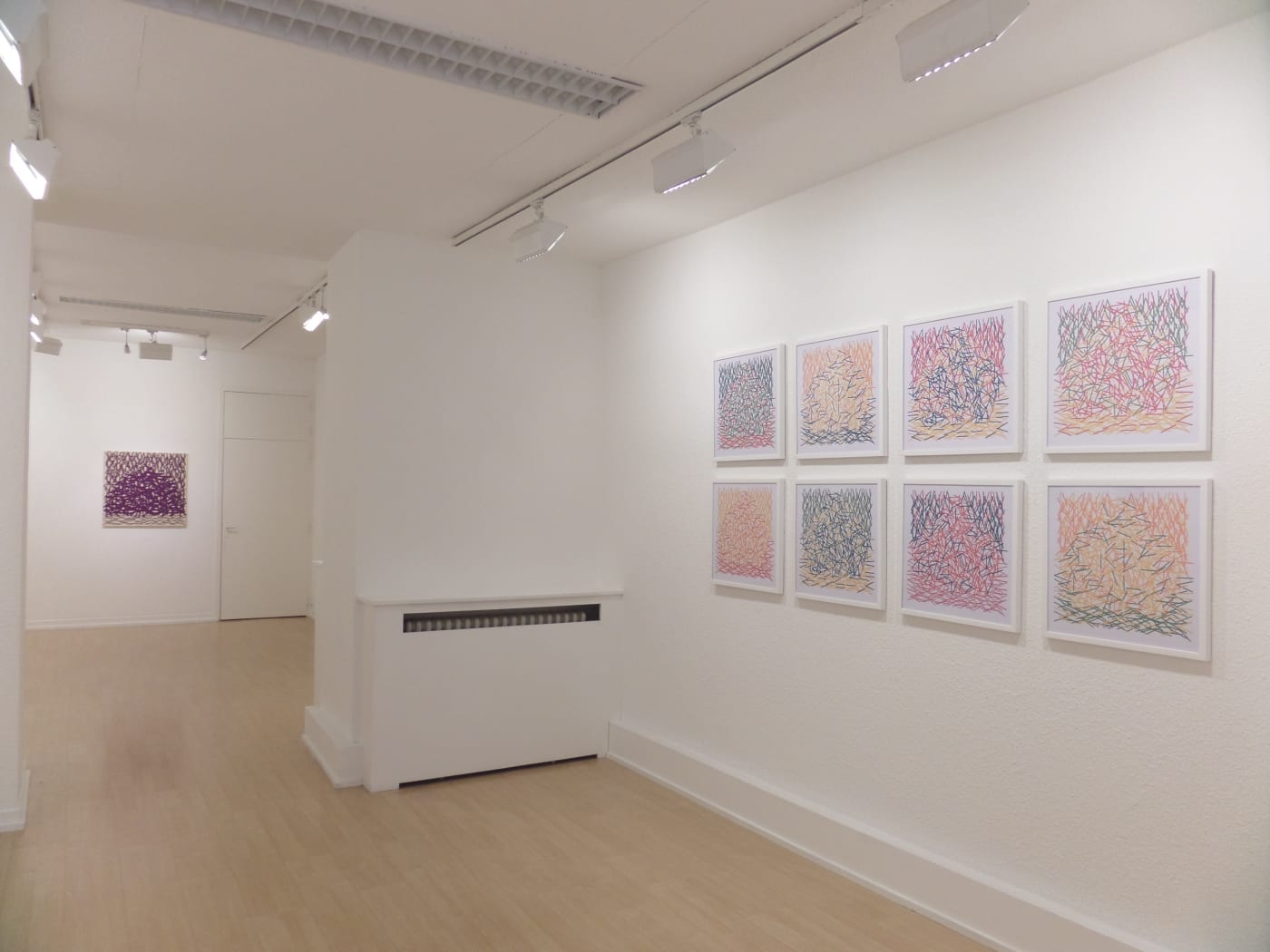 Vera Molnar / Lignes ou meules, exposition personnelle / Oniris 2013