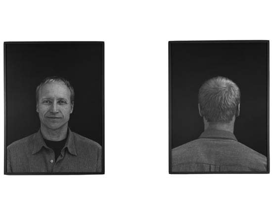 Marie-Jeanne Musiol, Christian M. (diptych), 2003, two photos of 101 cm x 76 cm. silver print, edition of 7