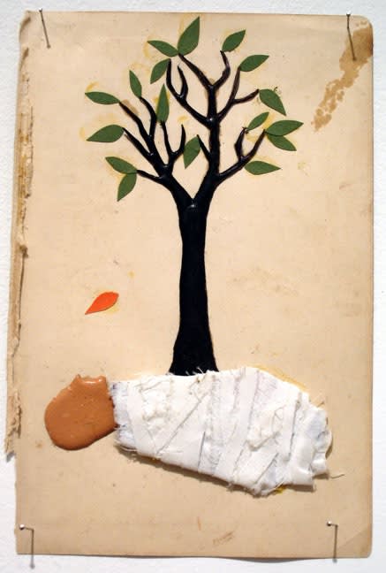 Adrian Williams, Untitled, 2006, collage, 18.5 x 12.5 cm, collection privée