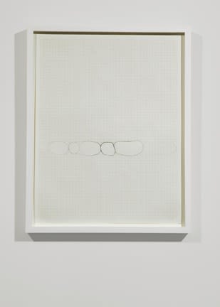 Michel de Broin, Dessin de la série Anthropométrie, 2005, 33 x 48 cm