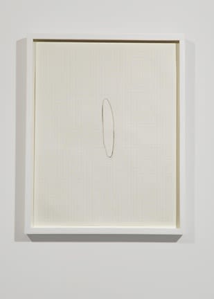 Michel de Broin, Dessin de la série Anthropométrie, 2005, 33 x 48 cm