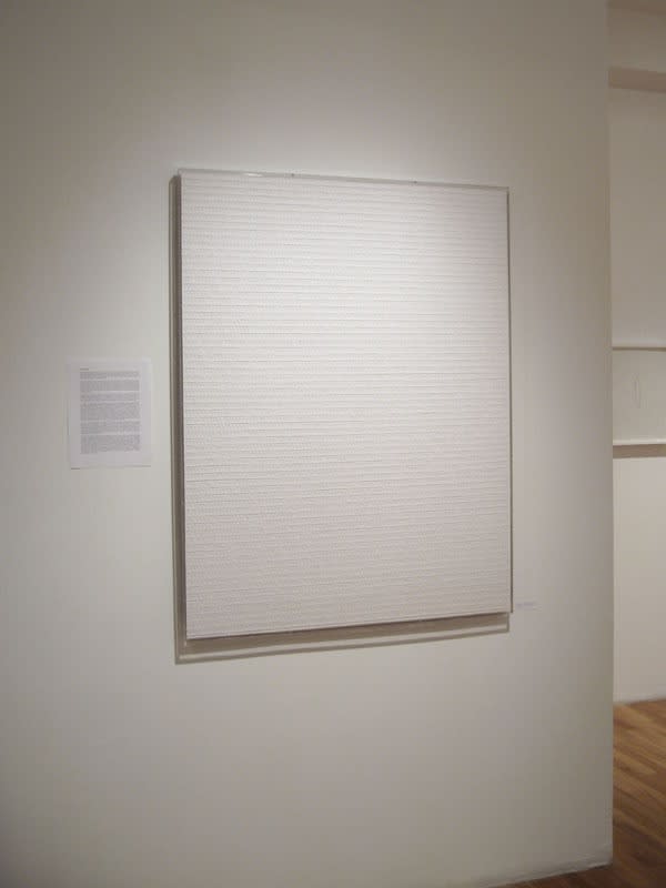 Jérôme Fortin, Sans titre de la série Écran, 2006, collage, 123 x 95 x 3 cm