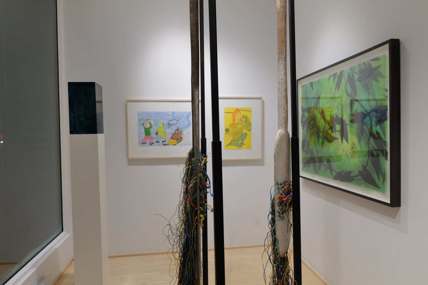 Vitrine sur Rachel - Période des fêtes 2023: Shuvinai Ashoona, Leila Zelli, Ari Bayuaji, August Klintberg, Ed Pien
