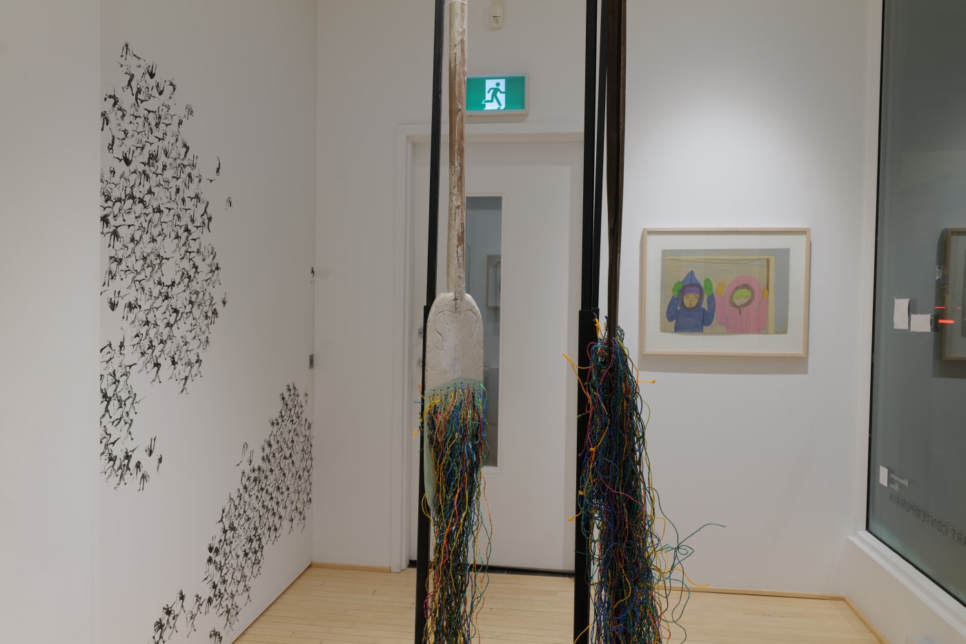 Window exhibition on Rachel for the Holidays 2023: Shuvinai Ashoona, Leila Zelli, Ari Bayuaji, August Klintberg, Ed Pien