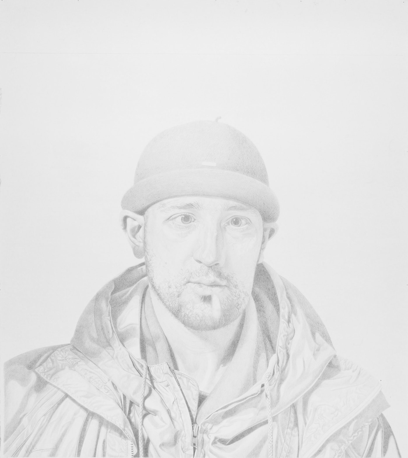 Philip Harris "S.P (Study)" Pencil on paper 110 x 110 cm