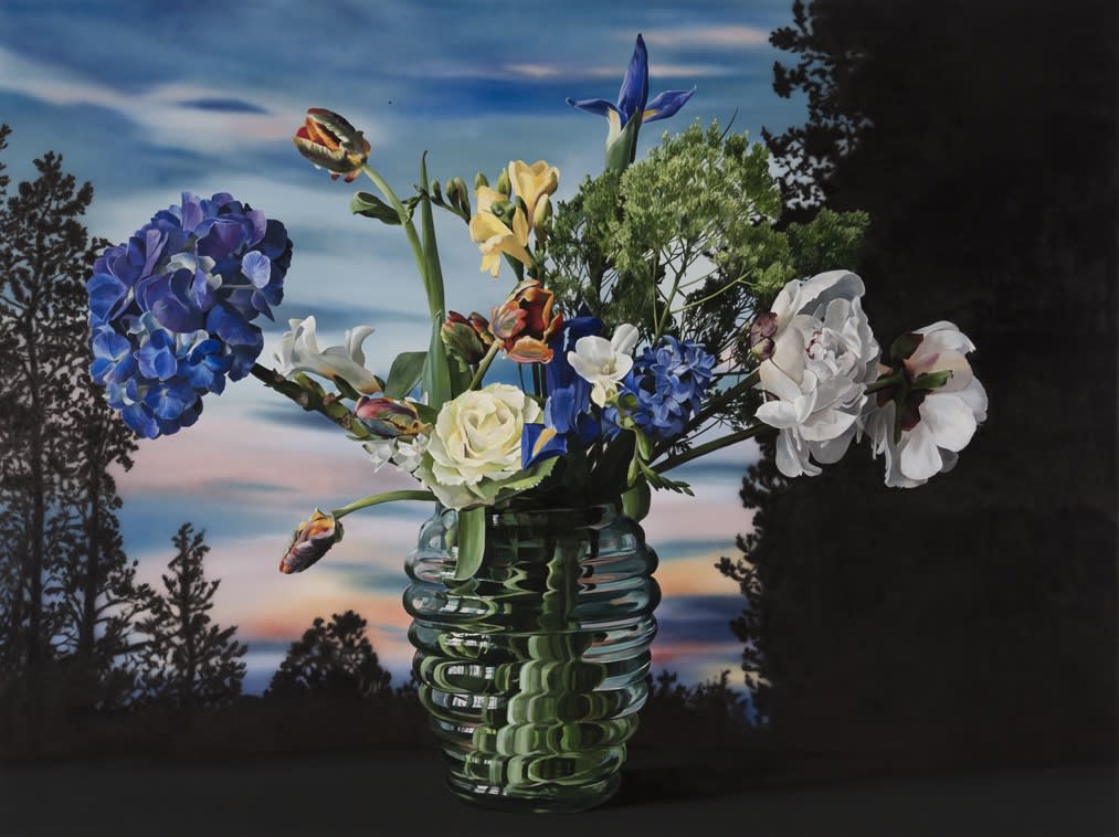 Ben Schonzeit "Lake Placid" Acrylic on linen 183 x 244 cm