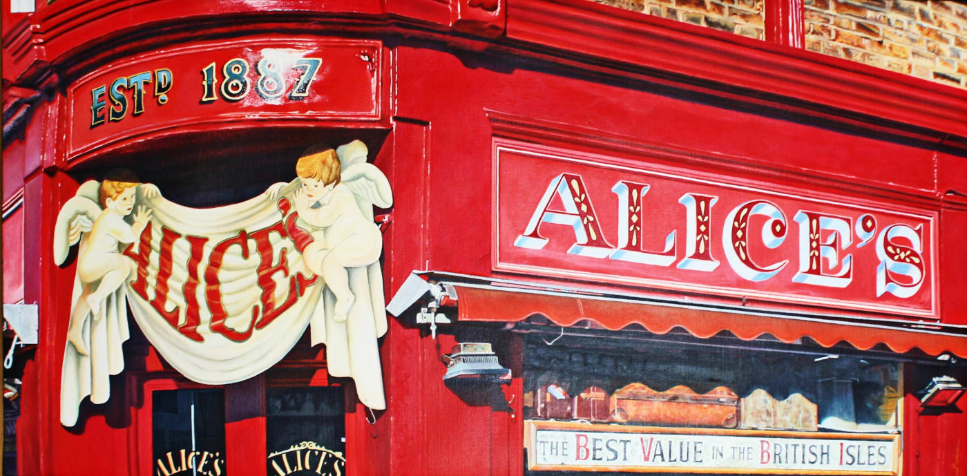 Carlos Marijuan "Red" Oil on board 77 x 122 cm