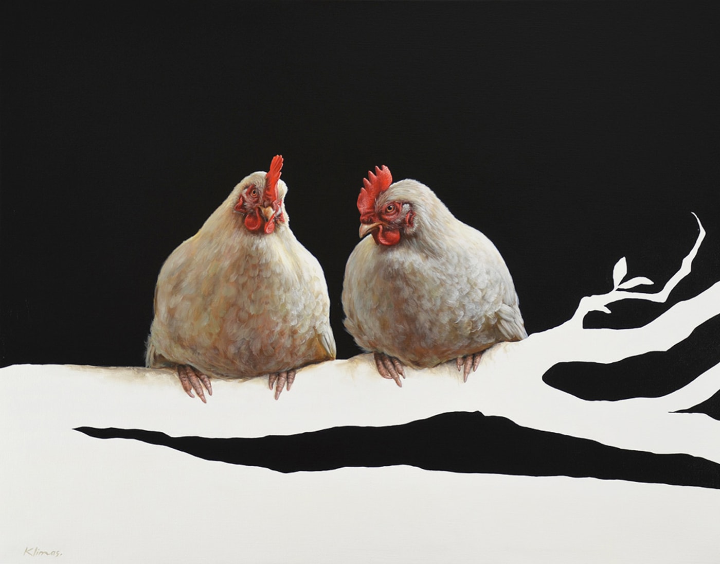 Alexander Klimas Miep the Chicken and Lellebel the Chicken