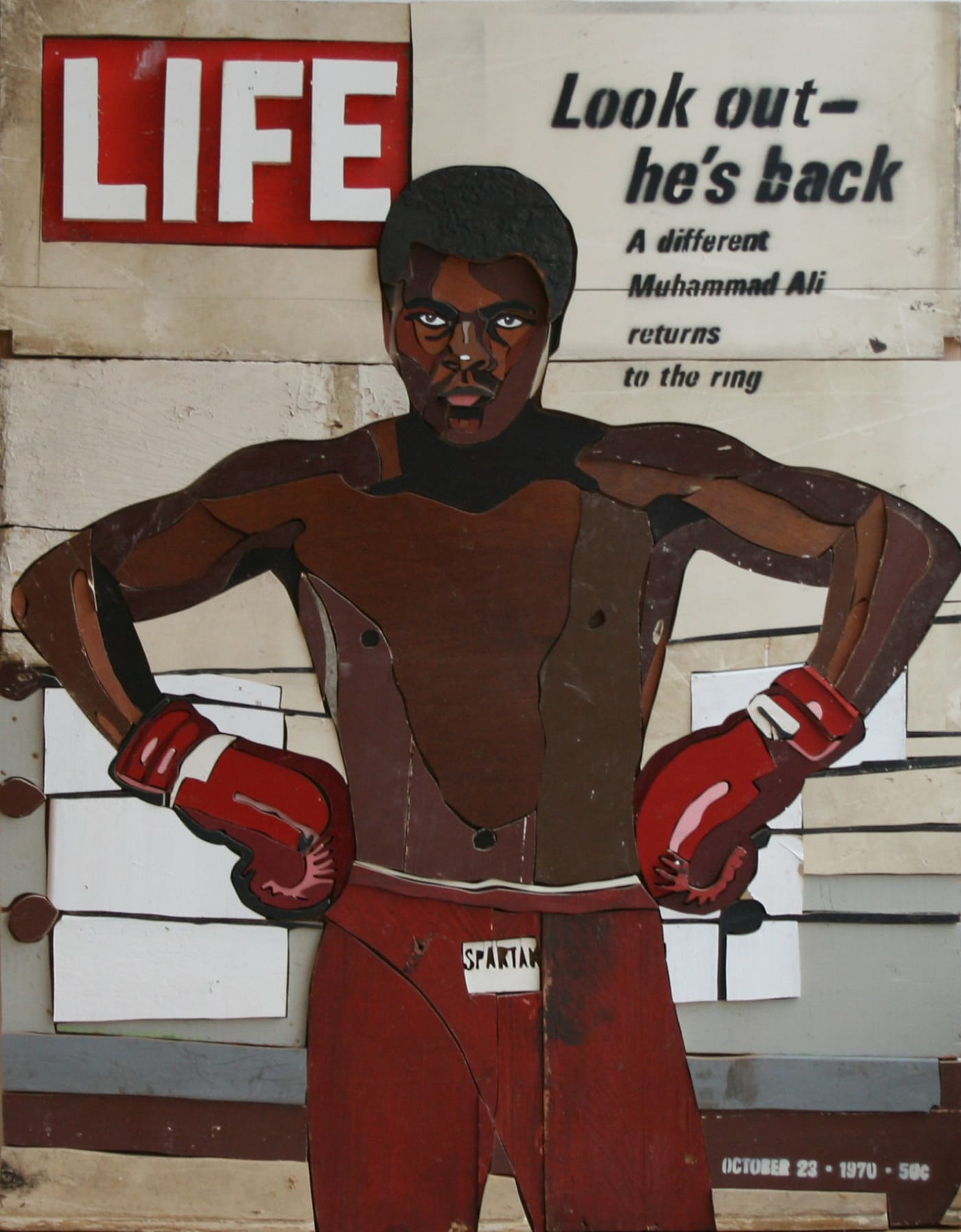 Modern Icons in Old Wood