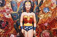 David Parrish Wonder Woman oil on canvas 170.2 x 255.3 cm