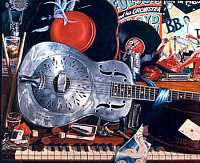 Linda Bacon Sweet Man Blues oil on linen 147.3 x 183 cm