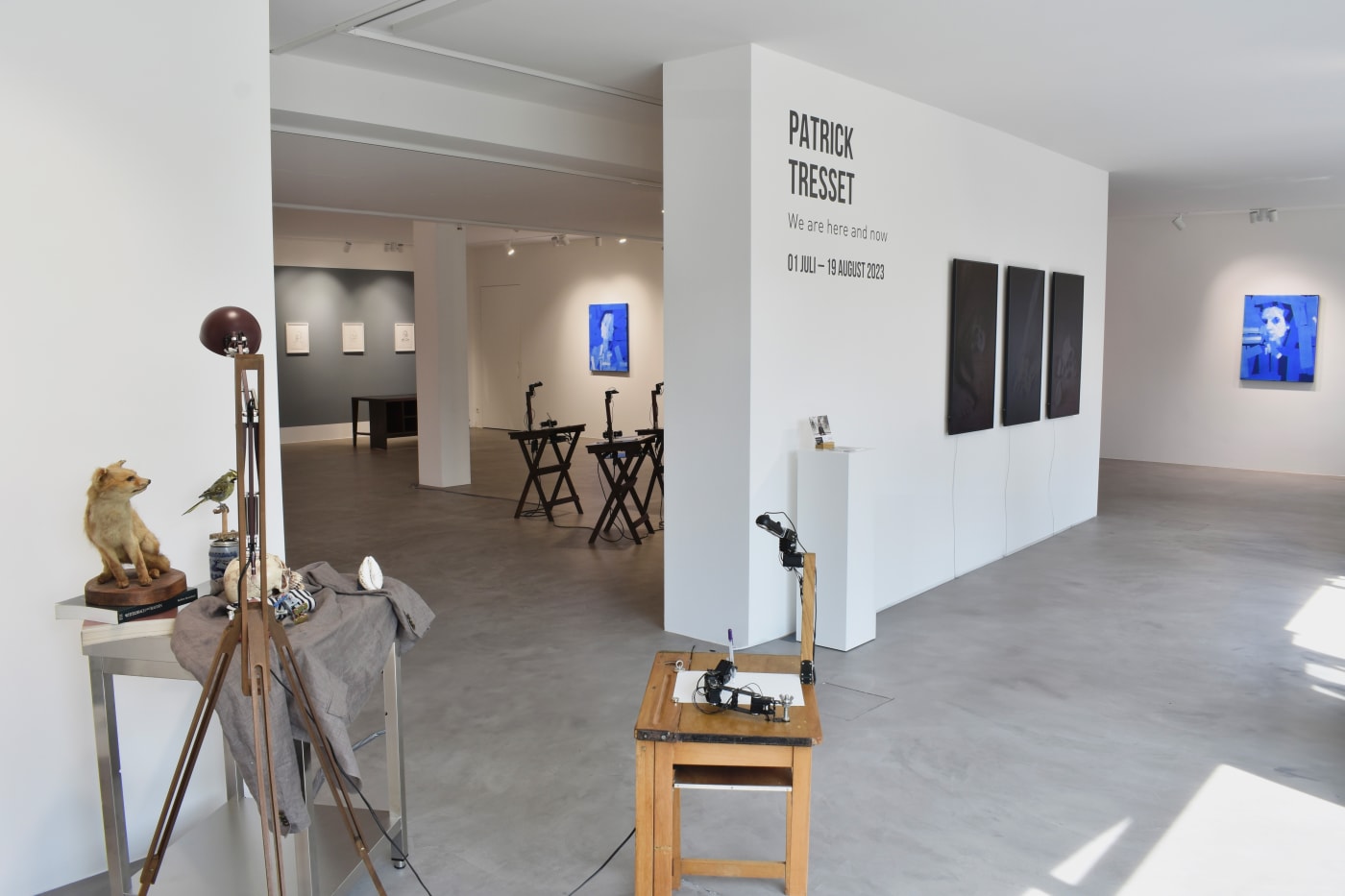 Patrick Tresset - We Are Here and Now