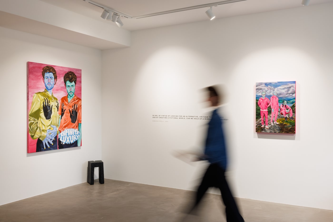 Damien Cifelli, The Thing Beyond: Adventures in Tarogramma, Installation views at PULPO GALLERY, photo credit: Thomas Dashuber & PULPO GALLERY