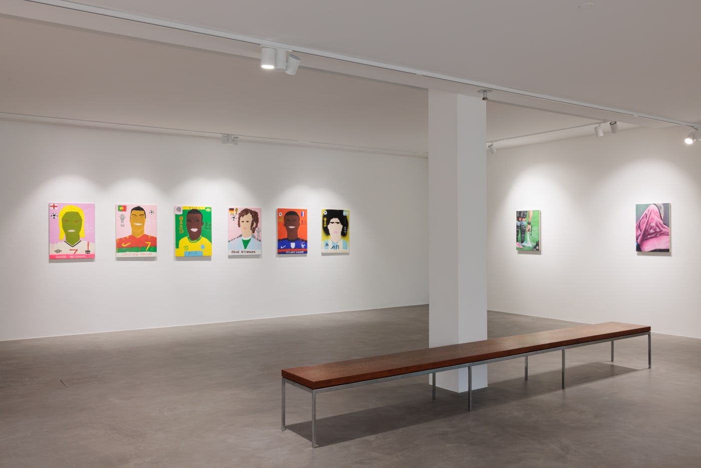 Sticker Album, Group show 2024 at PULPO GALLERY, Installation view