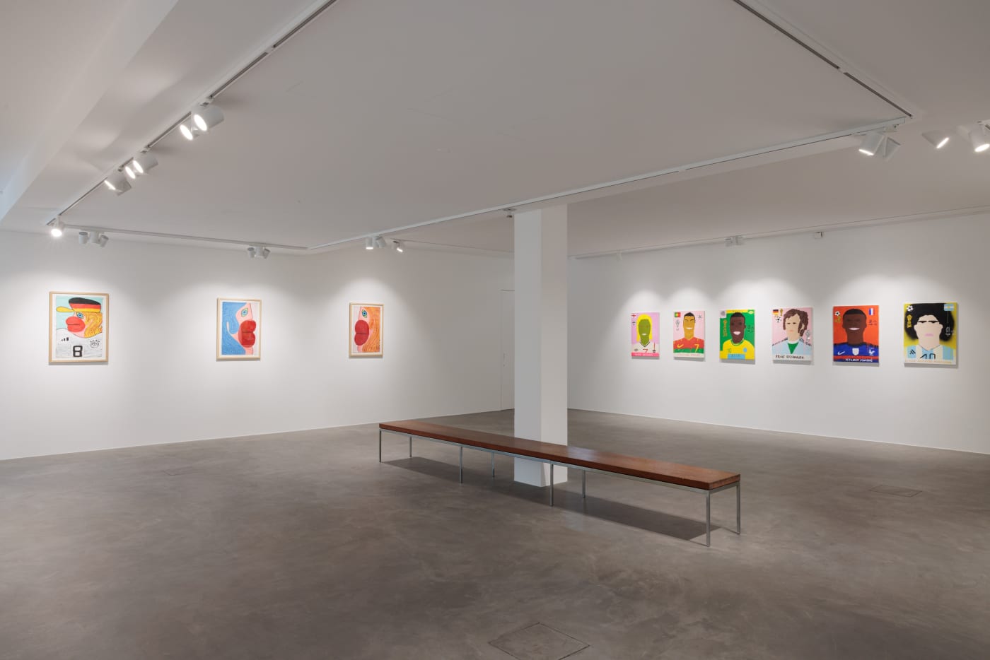 Sticker Album, Group show 2024 at PULPO GALLERY, Installation view