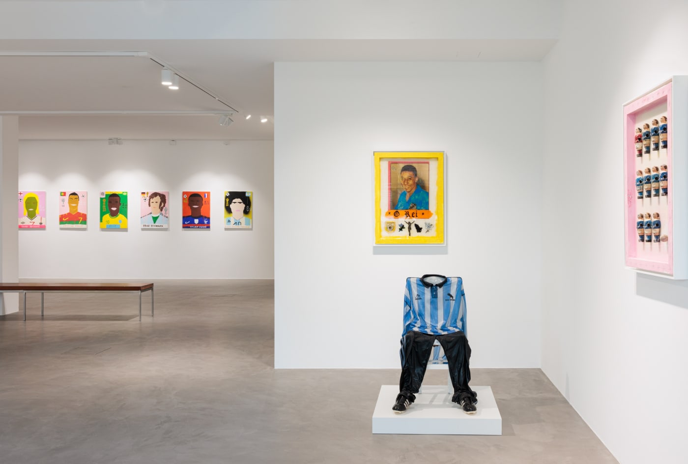 Sticker Album, Group show 2024 at PULPO GALLERY, Installation view