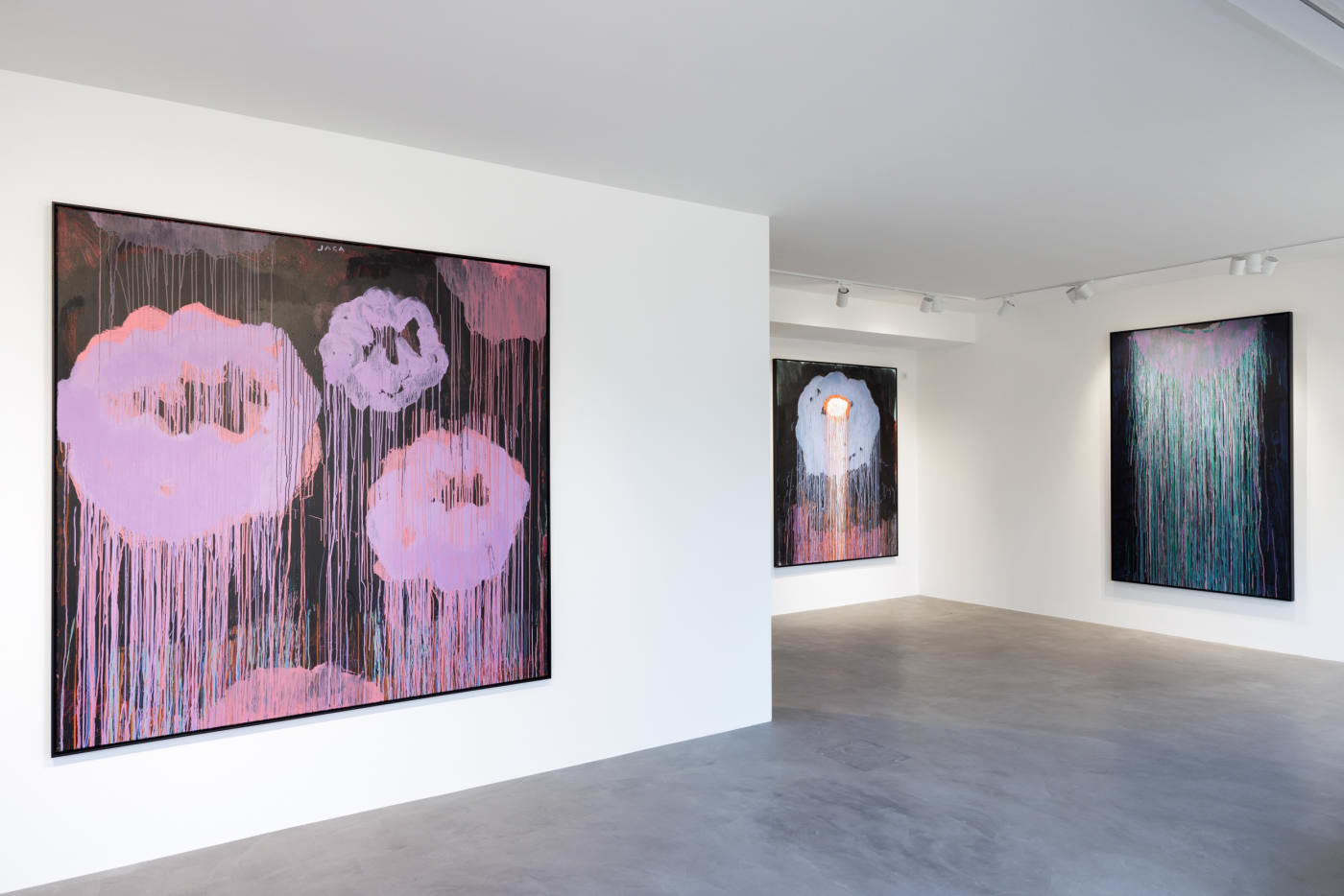 Julien Jaca - Blossom of a Lost World (2025) Installation view at PULPO GALLERY
