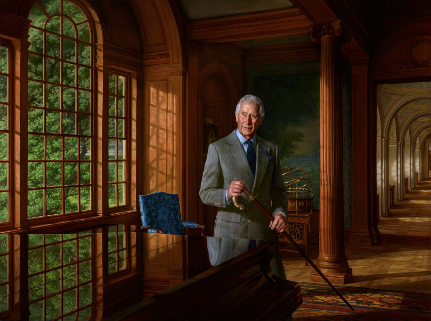 Portrait of HM King Charles III