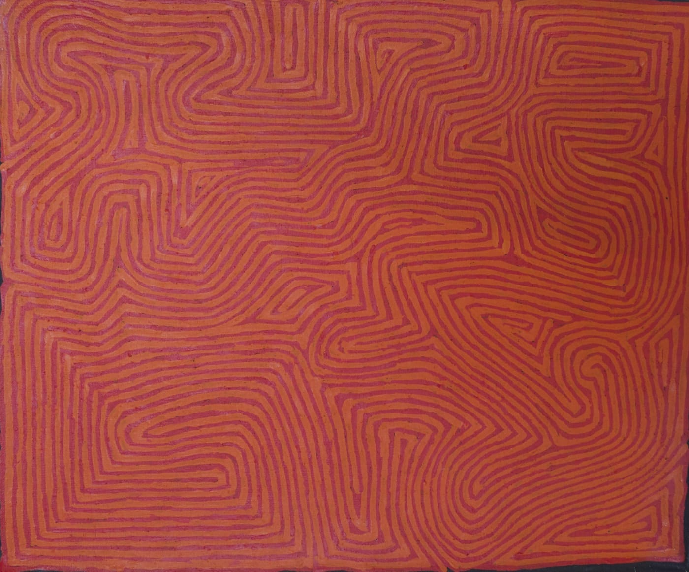 George Tjungurrayi, Untitled, 2014