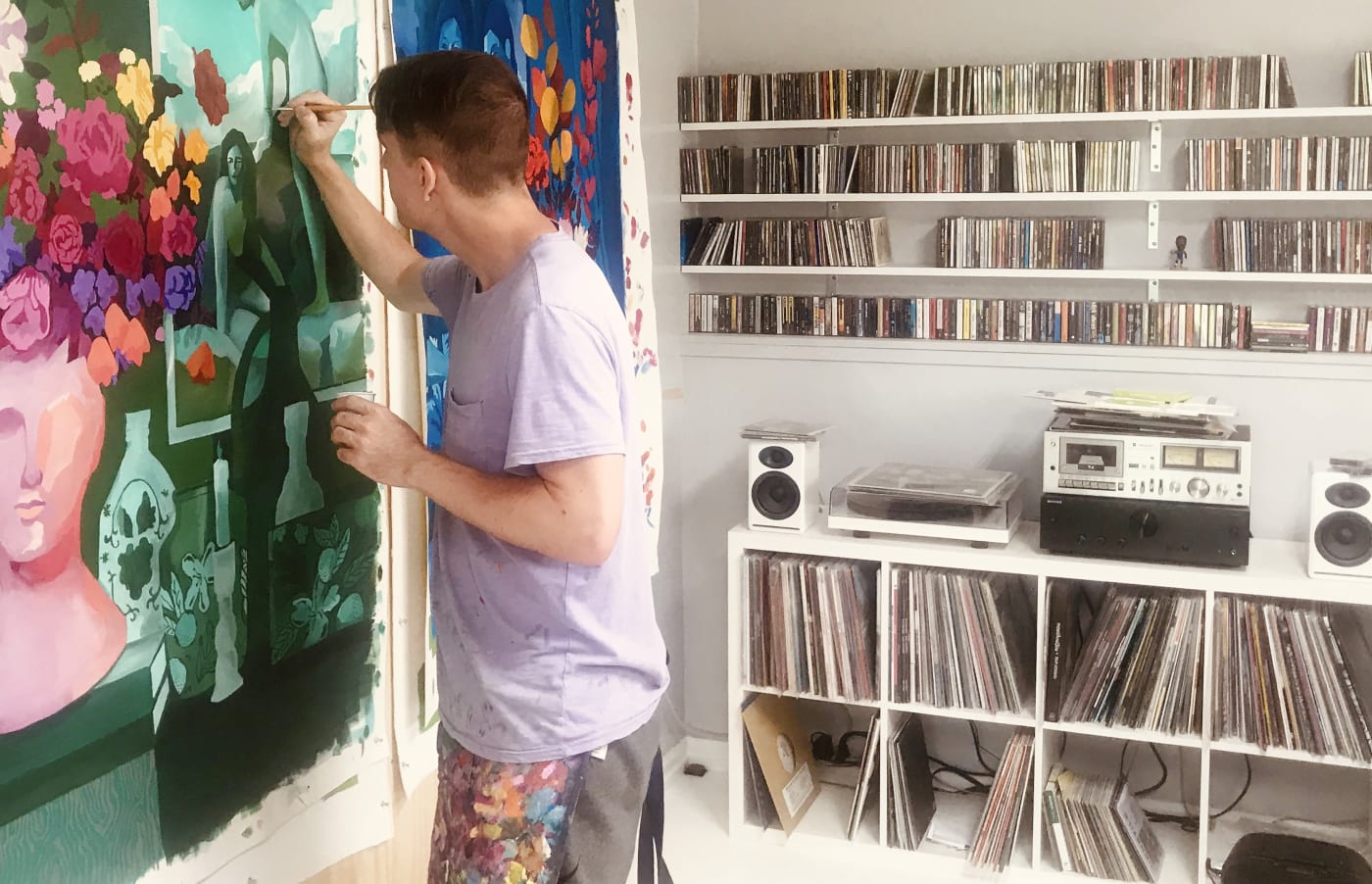 John Holcomb, In Studio