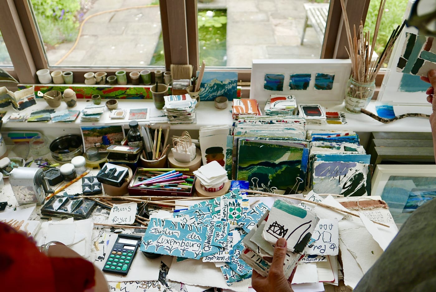 Barbara Macfarlane, In Studio