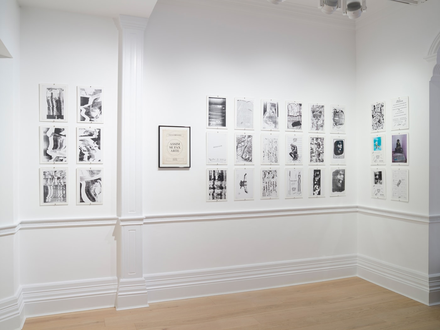 Installation view, Paulo BRUSCKY: The Gallery will be fumigated of art. Photo: Peter Mallet