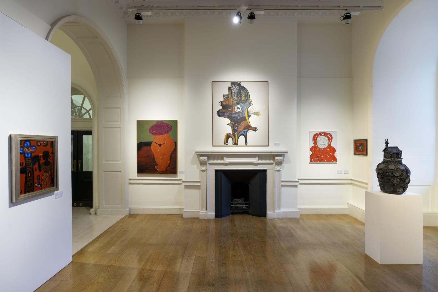 Installation view, Richard Saltoun Gallery Booth W19, 1-54 London, Photography by Karen Bengall