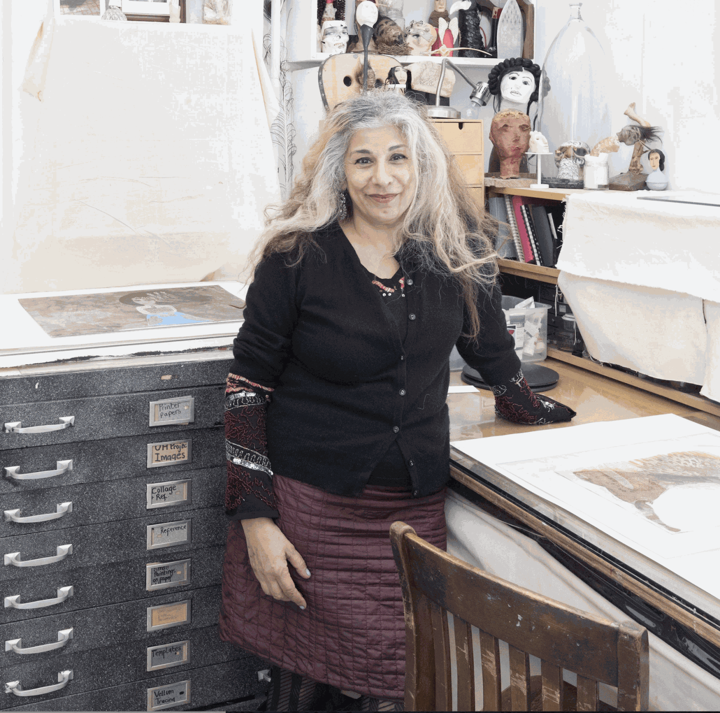 Samira Abbassy - Intervention, 2023