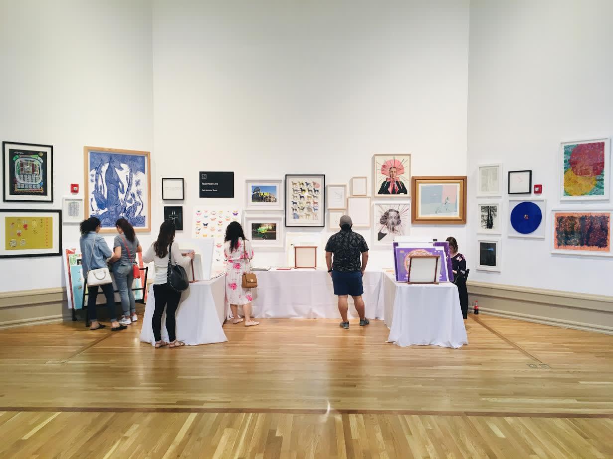 Image from McNay Print Fair 2018