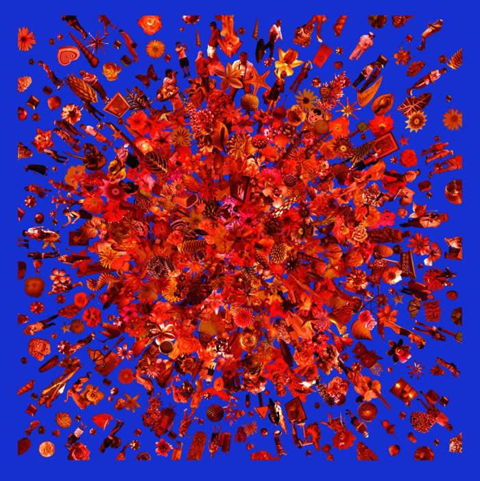 Carlos Betancourt RE-COLLECTIONS VIII, AUTUMN (MetalicRed), 2009