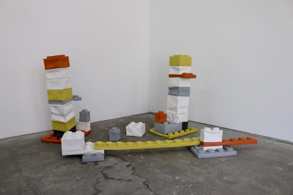 JOHAN DE WIT - UNTITLED - 2019 - PAPER, RESINS, ACRYLIC