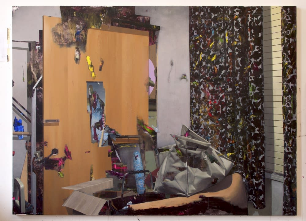 CARLOS SAGRERA - STORAGE ROOM III - 2019 - ACRYLIC ON CANVAS - 140 X 190 CM