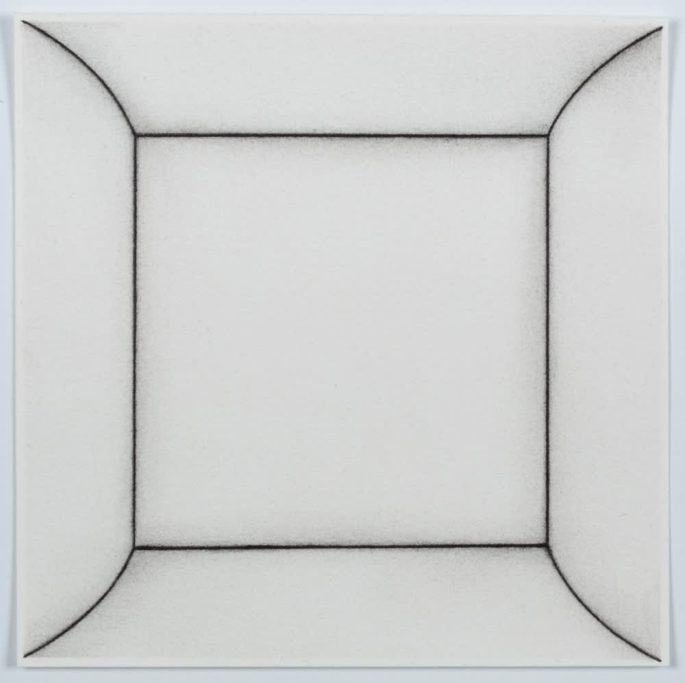 PETE SCHULTE - UNTITLED - 2018 - GRAPHITE ON PAPER - 15 X 15 CM