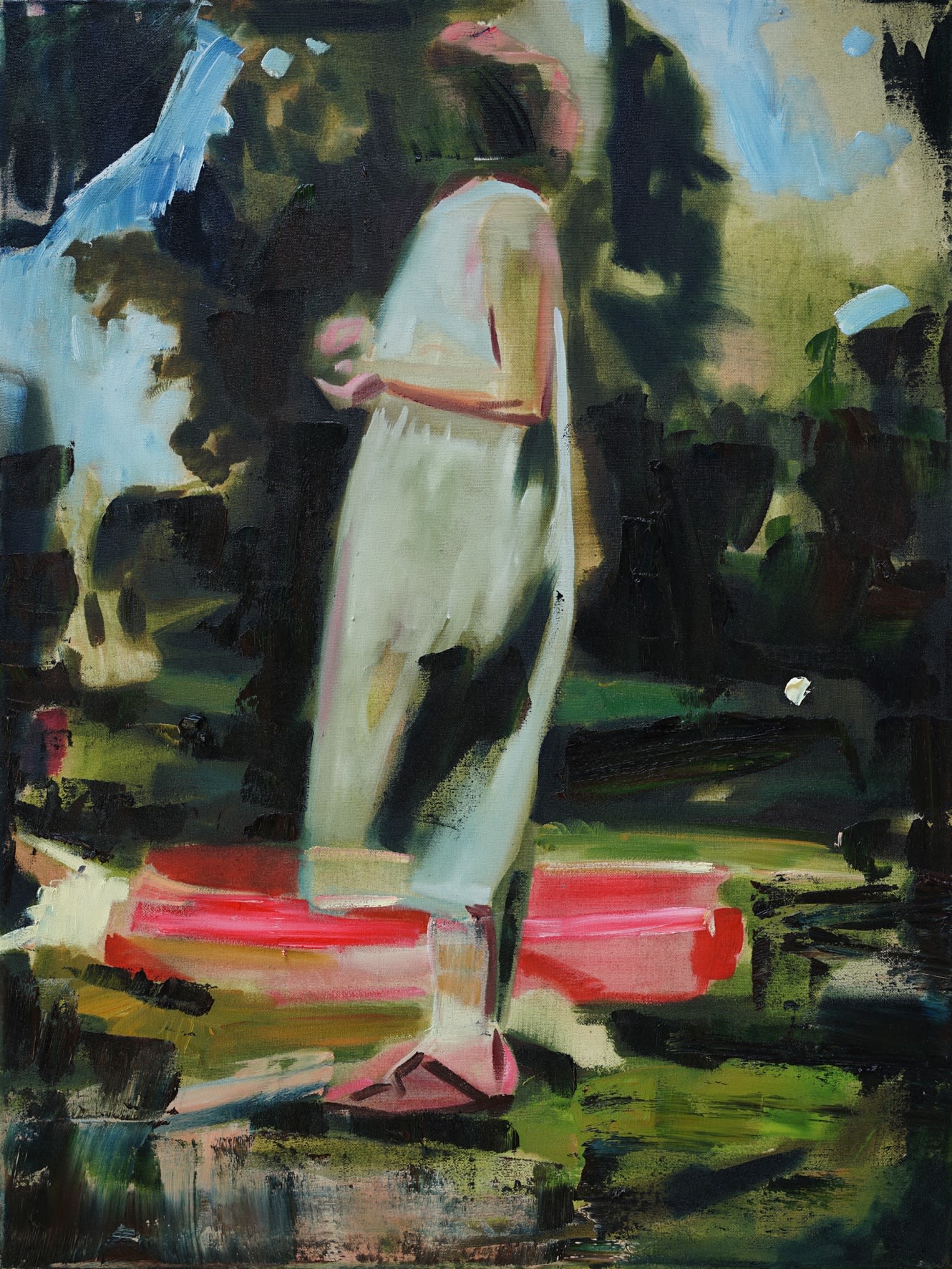 ANNA BITTERSOHL - ALLES - 2017 - OIL ON CANVAS - 80 X 60 CM