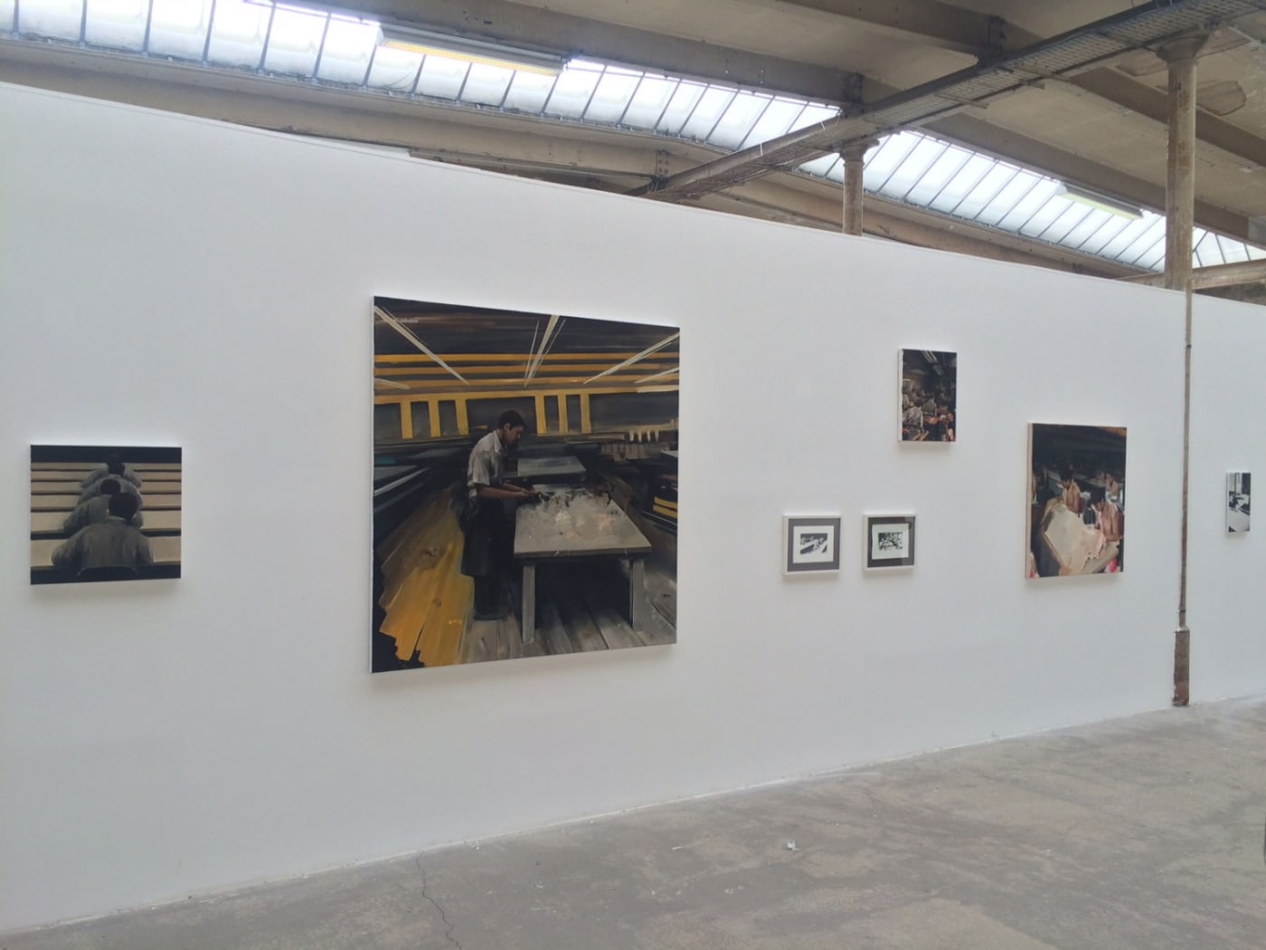 Rundgang der Spinnerei Galerien