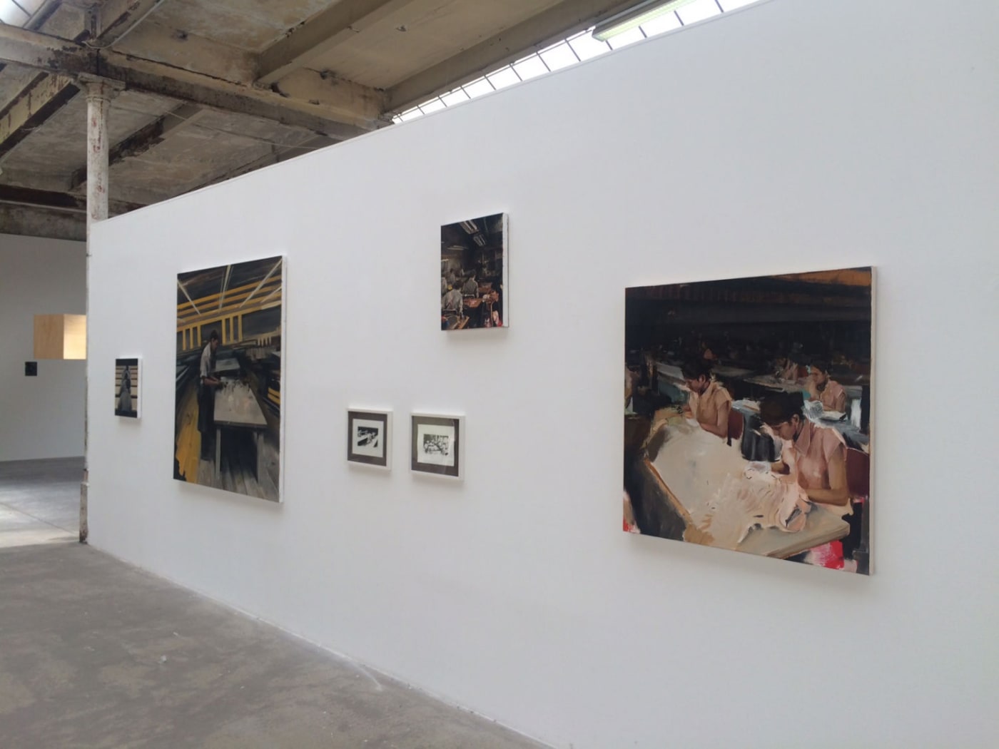 Rundgang der Spinnerei Galerien