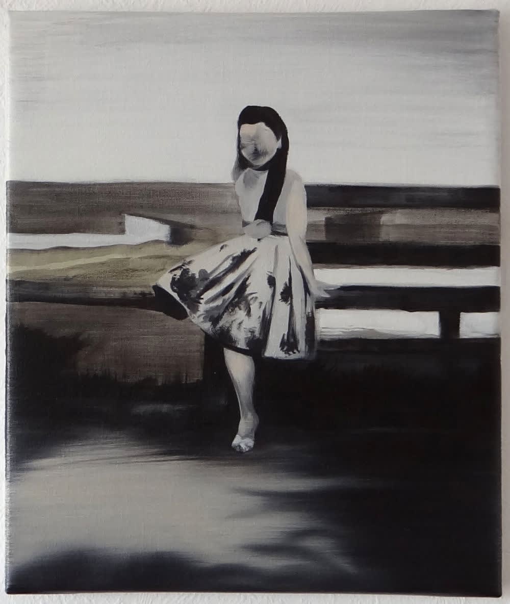 NATALIA OSSEF - FROM THE WINDOWS - 2015 - OIL ON CANVAS - 35 X 30 CM
