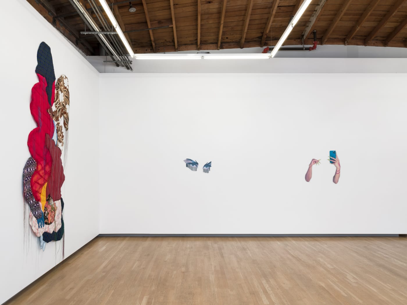 Installation view, Intersecting Selves, Shulamit Nazarian, Los Angeles, July 10–August 28, 2021.