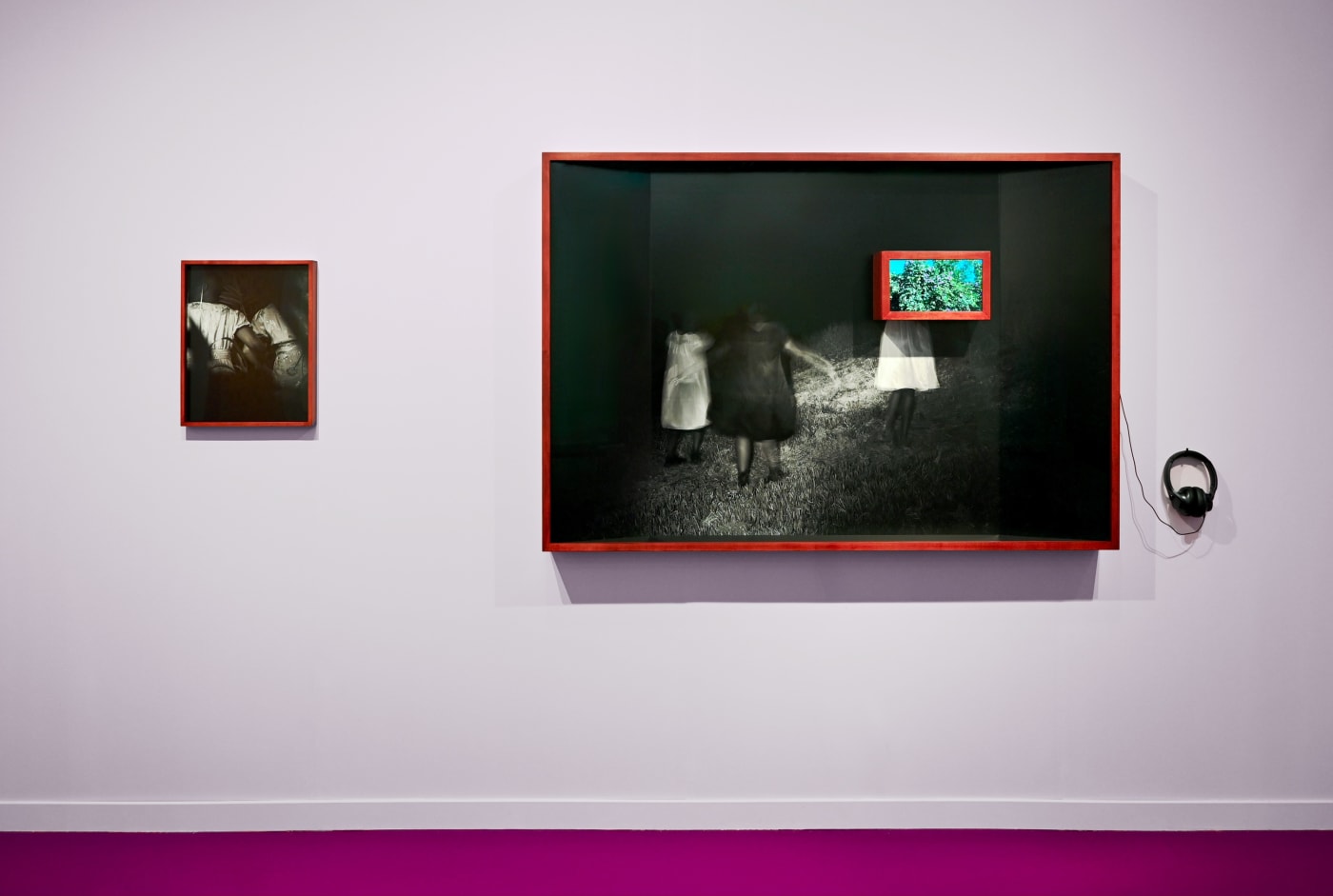 Installation view, Widline Cadet, Frieze LA, Los Angeles, 2024